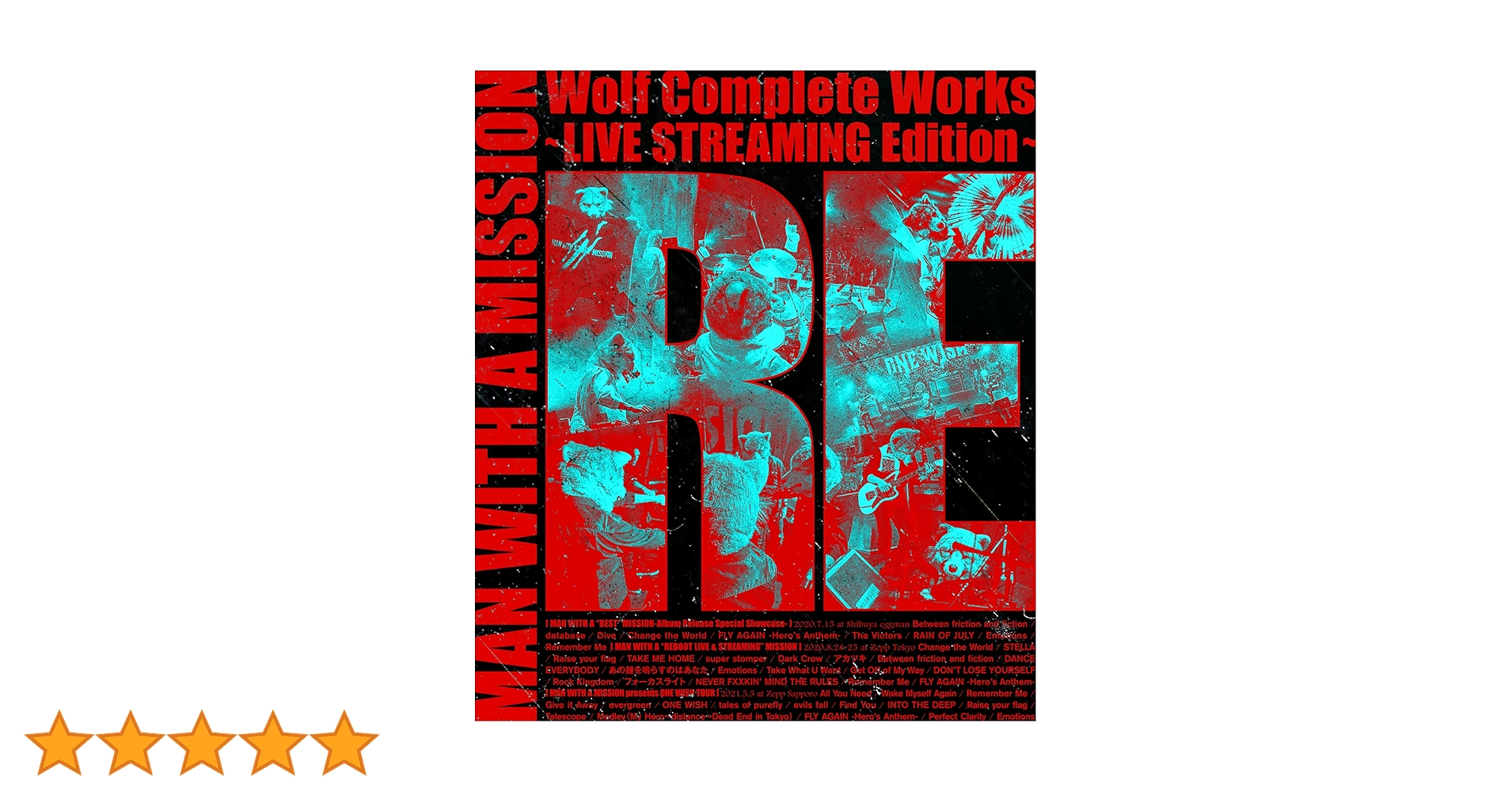 MAN WITH A MISSION/Wolf Complete Works～… Wolf Complete Works X ～MAN WITH A ”15th” MISSION PLAY WHAT